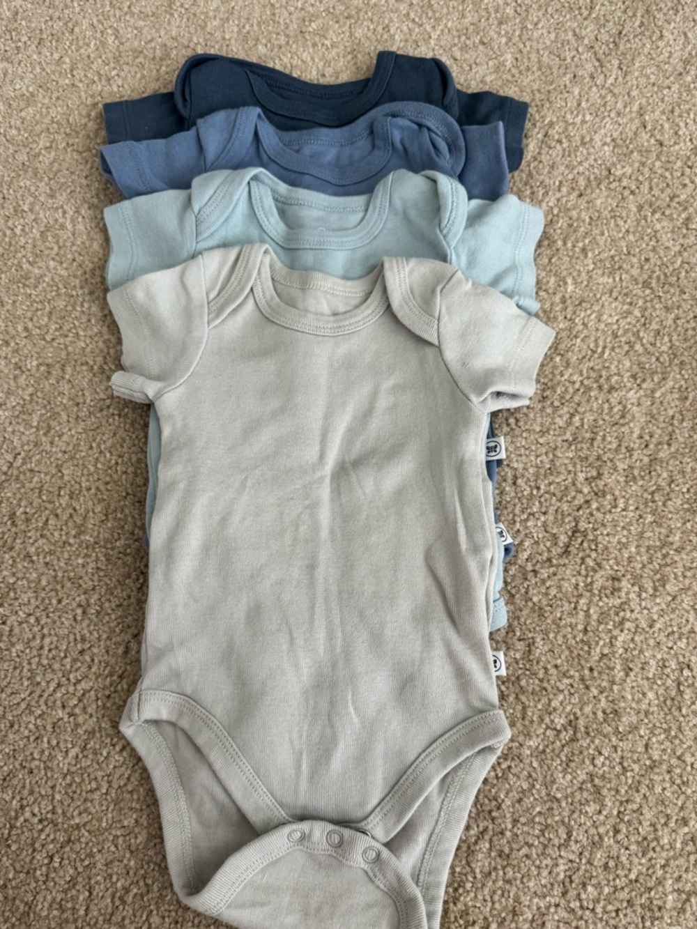 Honest Baby 9-pack Onesie Pack, 3-6 months - Picture 3 of 5